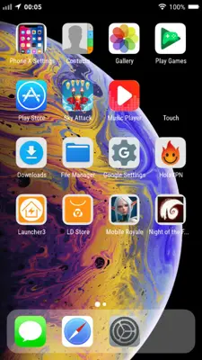 Phone X Launcher android App screenshot 4